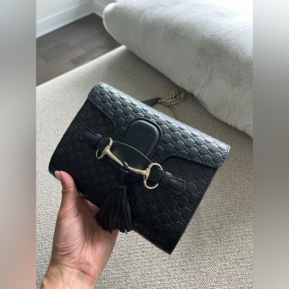 Gucci Emily Guccissima chain shoulder bag - Picture 5 of 12